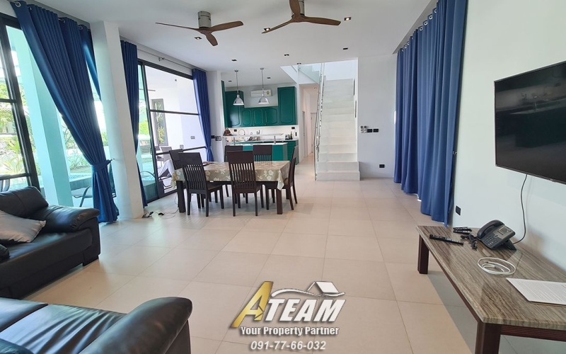 Hua Hin Center, 3 Bedrooms, 3 Bathrooms, House / Villa, For Rent,0,2065, A-Team Real estate