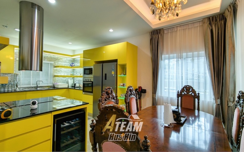 Hua Hin villa for sale, Soi 102 property, Finnish sauna Hua Hin, pool villa Hua Hin, freehold villa Hua Hin, multi-generational home Hua Hin, Hua Hin investment property, guest house villa Hua Hin, no common fee villa Hua Hin, modern villa Hua Hin