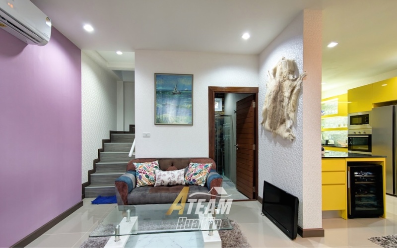 Hua Hin villa for sale, Soi 102 property, Finnish sauna Hua Hin, pool villa Hua Hin, freehold villa Hua Hin, multi-generational home Hua Hin, Hua Hin investment property, guest house villa Hua Hin, no common fee villa Hua Hin, modern villa Hua Hin