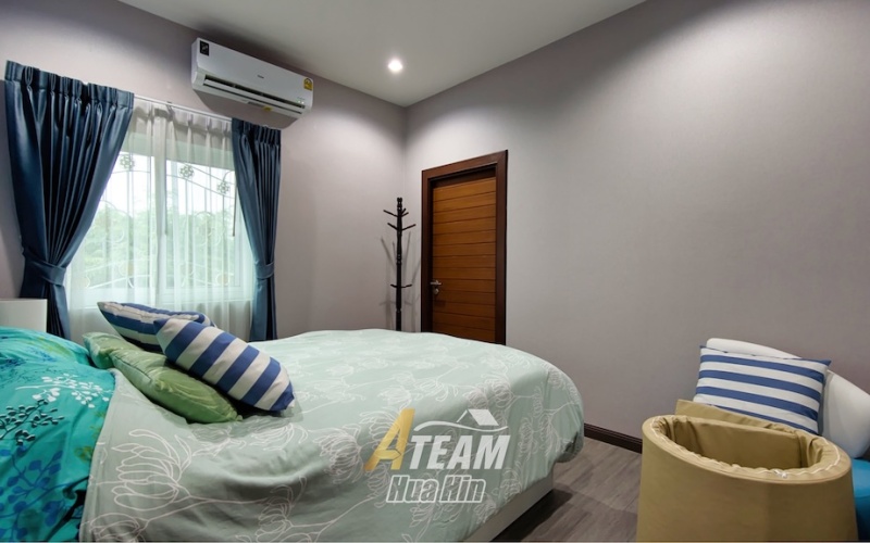 Hua Hin villa for sale, Soi 102 property, Finnish sauna Hua Hin, pool villa Hua Hin, freehold villa Hua Hin, multi-generational home Hua Hin, Hua Hin investment property, guest house villa Hua Hin, no common fee villa Hua Hin, modern villa Hua Hin