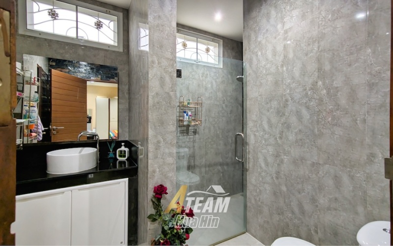 Hua Hin villa for sale, Soi 102 property, Finnish sauna Hua Hin, pool villa Hua Hin, freehold villa Hua Hin, multi-generational home Hua Hin, Hua Hin investment property, guest house villa Hua Hin, no common fee villa Hua Hin, modern villa Hua Hin