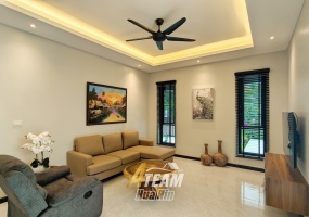 Brand new 3-bedroom pool villa for sale in Khao Tao near the lake. Mountain views, private pool, 160 sqm living space on 106 sqw plot. Price: 8.5M THB. Brand new 3-bedroom pool villa for sale in Khao Tao near the lake. Mountain views, private pool, 160 sqm living space on 106 sqw plot. Price: 8.5M THB.