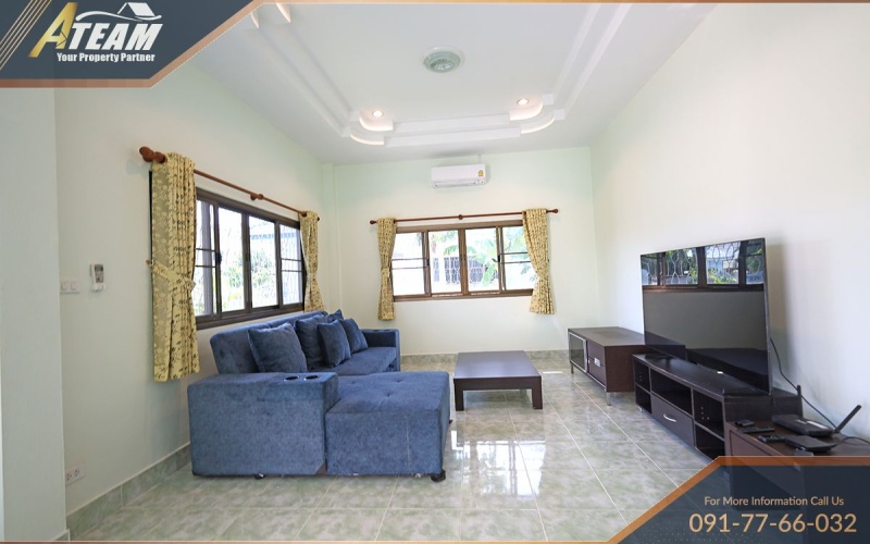 Hua Hin Center, 3 Bedrooms, 3 Bathrooms, House / Villa, For Rent,0,2075, A-Team Real estate