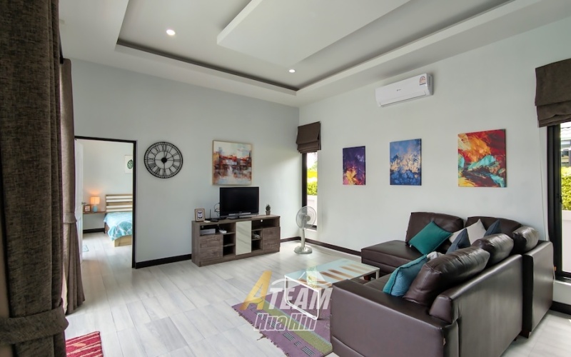 Hua Hin house for sale, Soi 112 villa, Hua Hin pool villa, 3 bedroom villa Hua Hin, Hua Hin property, Hua Hin no common fee, Thailand real estate, Hua Hin investment, Hua Hin saltwater pool