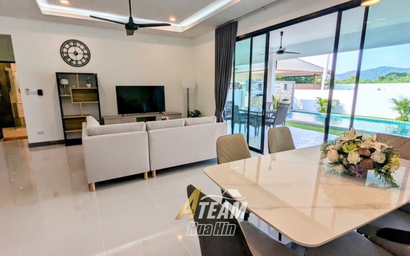 Hua Hin, Hua Hin Center, 3 Bedrooms, 2 Bathrooms, House / Villa, For Rent,0,2097, A-Team Real estate