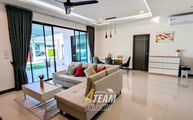 Hua Hin, Hua Hin Center, 3 Bedrooms, 2 Bathrooms, House / Villa, For Rent,0,2097, A-Team Real estate