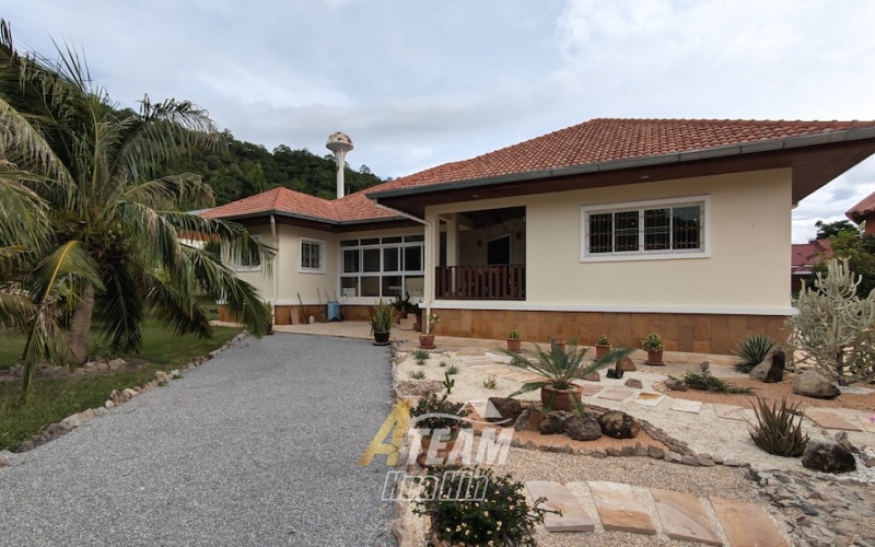 Khao Tao house for sale, Hua Hin property, Hua Hin villa, big land Hua Hin, 2 rai Hua Hin, mountain view Hua Hin, garden house Hua Hin, Khao Tao real estate