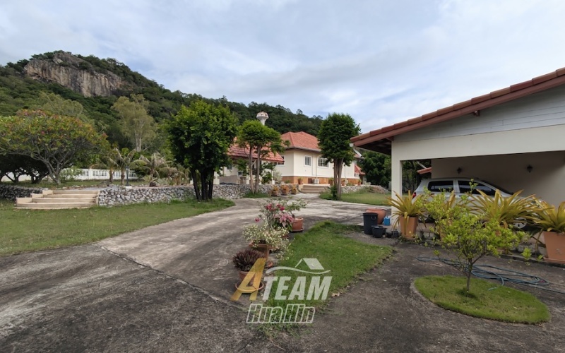 Khao Tao house for sale, Hua Hin property, Hua Hin villa, big land Hua Hin, 2 rai Hua Hin, mountain view Hua Hin, garden house Hua Hin, Khao Tao real estate