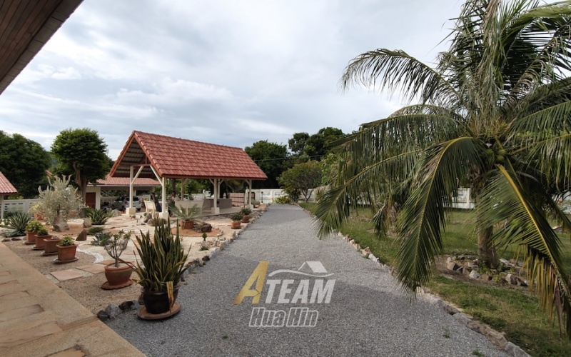 Khao Tao house for sale, Hua Hin property, Hua Hin villa, big land Hua Hin, 2 rai Hua Hin, mountain view Hua Hin, garden house Hua Hin, Khao Tao real estate