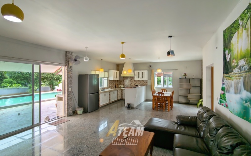 house for sale Wangpong, Hua Hin property, 6 bedroom villa Hua Hin, pavilion villa Hua Hin, Hua Hin renovation property, Wangpong pool villa, Hua Hin fixer-upper, Hua Hin investment property, house with land Hua Hin, villa with pavilion Hua Hin