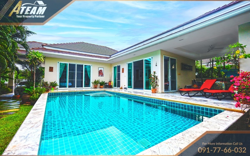 Hua Hin , Thap Thai, 3 Bedrooms, 2 Bathrooms, House / Villa, For Rent,0,2133, A-Team Real estate