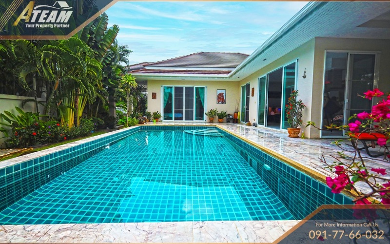 Hua Hin , Thap Thai, 3 Bedrooms, 2 Bathrooms, House / Villa, For Rent,0,2133, A-Team Real estate