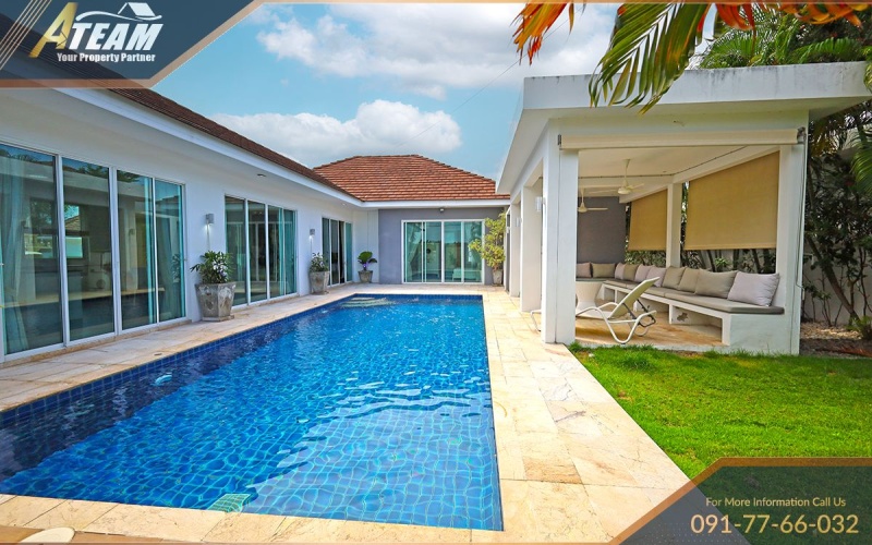 hua hin villa for sale, white stone villas hua hin, 3 bedroom pool villa hua hin, mountain view villa hua hin, hua hin property, real estate hua hin, pool villa near hua hin, house for sale hua hin, hua hin homes, modern villa hua hin