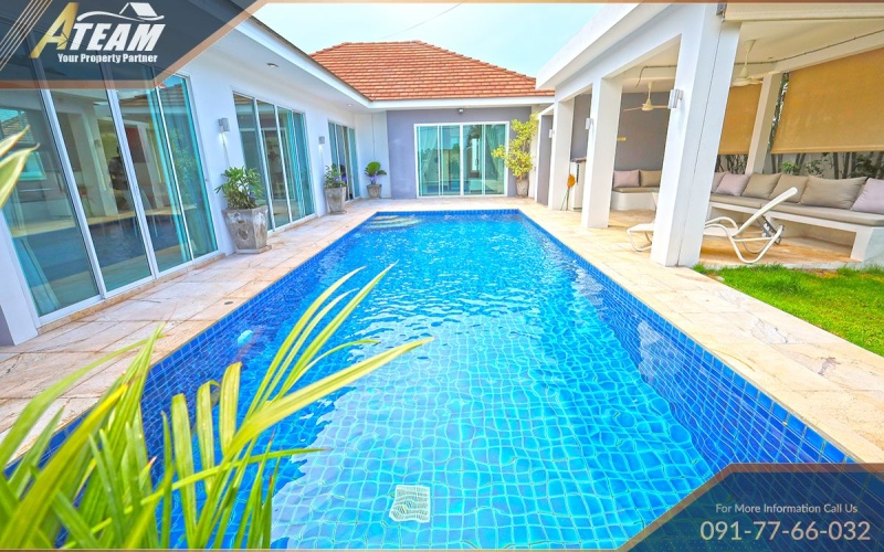 hua hin villa for sale, white stone villas hua hin, 3 bedroom pool villa hua hin, mountain view villa hua hin, hua hin property, real estate hua hin, pool villa near hua hin, house for sale hua hin, hua hin homes, modern villa hua hin