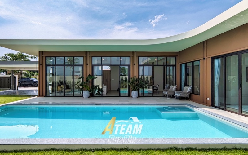 Hua Hin, Thap Thai , 3 Bedrooms, 4 Bathrooms, House / Villa, For Sale, ,0,2152, A-Team Real estate