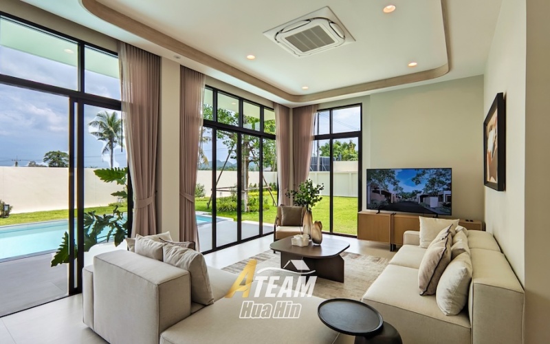 Hua Hin, Thap Thai , 3 Bedrooms, 4 Bathrooms, House / Villa, For Sale, ,0,2152, A-Team Real estate