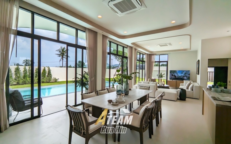 Hua Hin, Thap Thai , 3 Bedrooms, 4 Bathrooms, House / Villa, For Sale, ,0,2152, A-Team Real estate