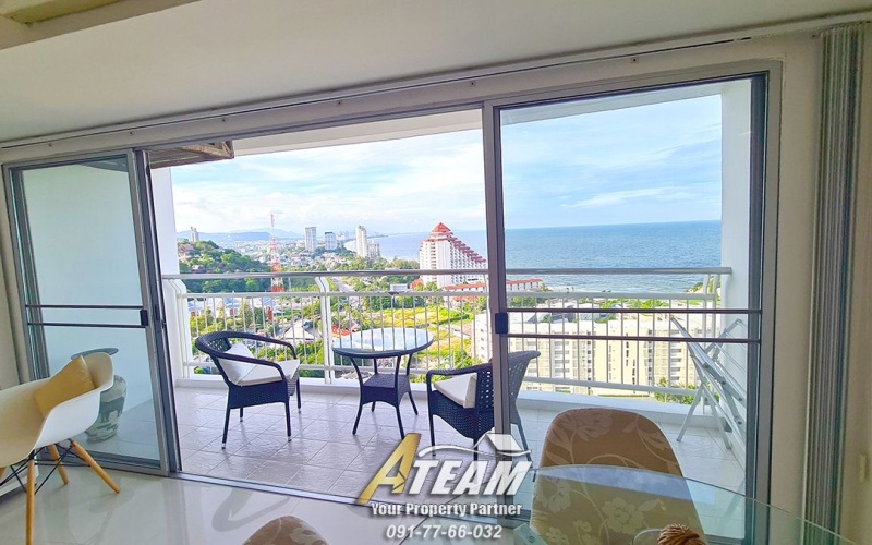 Sea-view-high-rise-condo-for-sale-in-takiap-hua-hin-balcony1