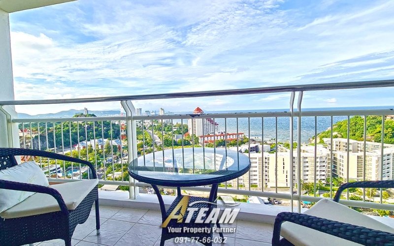 Sea-view-high-rise-condo-for-sale-in-takiap-hua-hin-balcony