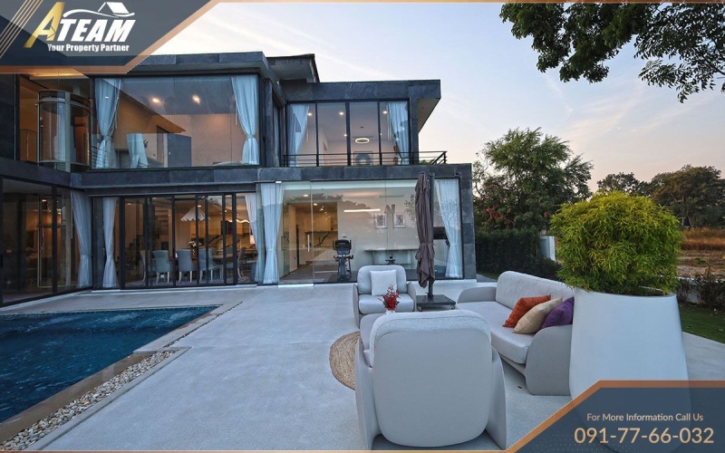 Phetchaburi, Cha Am, 4 Bedrooms, 5 Bathrooms, House / Villa, For Sale,0,2242, A-Team Real estate