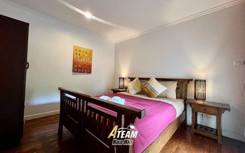 Hua Hin condo rental, Baan San Ploen, beachfront condo Hua Hin, 2 bedroom condo Hua Hin, long-term rental Hua Hin, sea view condo Hua Hin, central Hua Hin rental