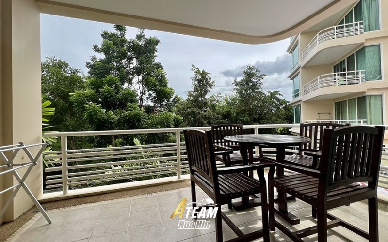 Hua Hin condo rental, Baan San Ploen, beachfront condo Hua Hin, 2 bedroom condo Hua Hin, long-term rental Hua Hin, sea view condo Hua Hin, central Hua Hin rental
