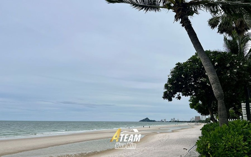 Hua Hin condo rental, Baan San Ploen, beachfront condo Hua Hin, 2 bedroom condo Hua Hin, long-term rental Hua Hin, sea view condo Hua Hin, central Hua Hin rental