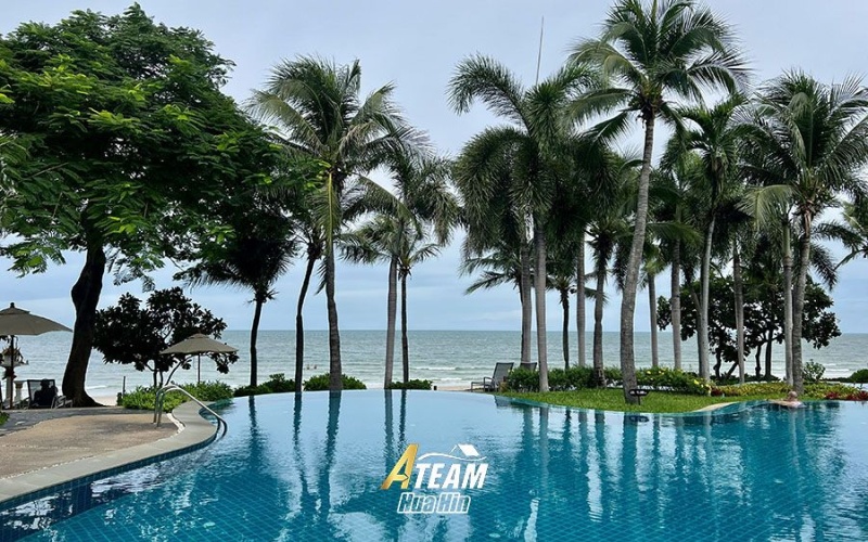 Hua Hin condo rental, Baan San Ploen, beachfront condo Hua Hin, 2 bedroom condo Hua Hin, long-term rental Hua Hin, sea view condo Hua Hin, central Hua Hin rental