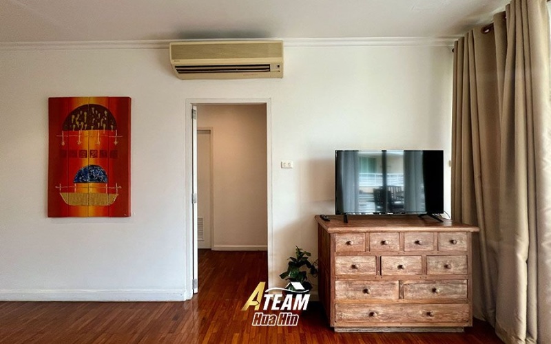 Hua Hin condo rental, Baan San Ploen, beachfront condo Hua Hin, 2 bedroom condo Hua Hin, long-term rental Hua Hin, sea view condo Hua Hin, central Hua Hin rental