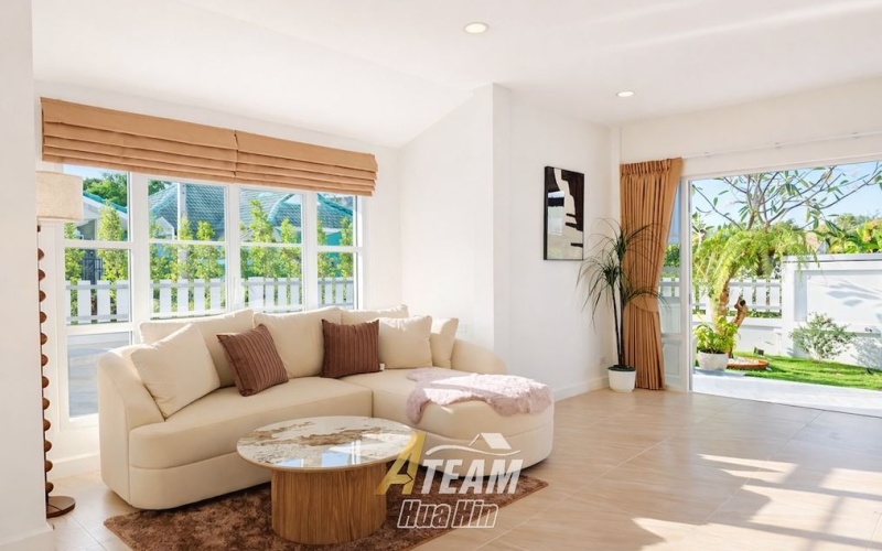 Hua Hin house for sale, Soi 102 home, renovated house Hua Hin, 3 bedroom Hua Hin, pool access home Hua Hin, family home Hua Hin, affordable Hua Hin property, Thailand real estate