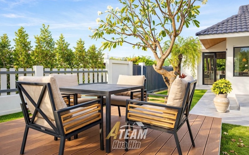 Hua Hin house for sale, Soi 102 home, renovated house Hua Hin, 3 bedroom Hua Hin, pool access home Hua Hin, family home Hua Hin, affordable Hua Hin property, Thailand real estate