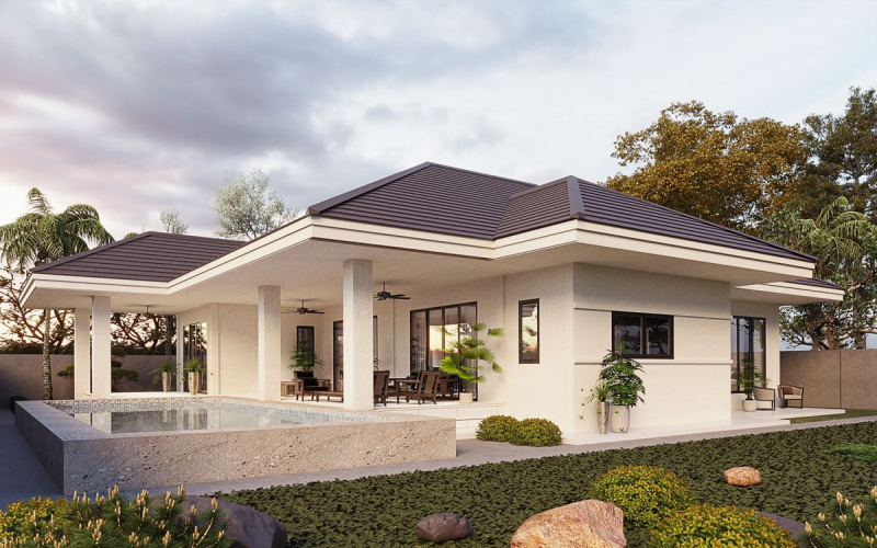 Soi 112 , Hua Hin, Hua Hin Center, 3 Bedrooms, 3 Bathrooms, House / Villa, For Sale,1126, A-Team Real estate