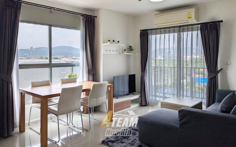 Baan Kiang Fah, Hua Hin condo for rent, 2 bedroom condo Hua Hin, Hua Hin apartment rental, corner unit condo, Hua Hin property, ATEAM Hua Hin