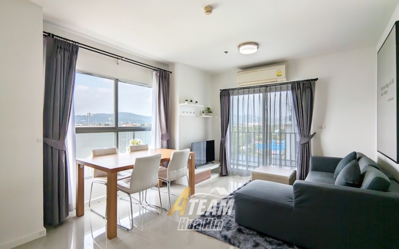 Baan Kiang Fah, Hua Hin condo for rent, 2 bedroom condo Hua Hin, Hua Hin apartment rental, corner unit condo, Hua Hin property, ATEAM Hua Hin