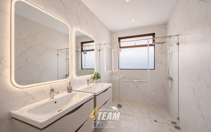Modern pool villa Hua Hin, Soi 114 villa for sale, Hua Hin luxury villa, in-town pool villa, modern house Hua Hin, Hua Hin property investment, fully furnished villa