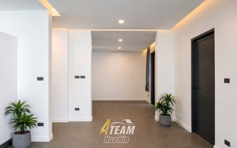 Modern pool villa Hua Hin, Soi 114 villa for sale, Hua Hin luxury villa, in-town pool villa, modern house Hua Hin, Hua Hin property investment, fully furnished villa
