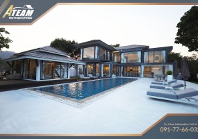 Phetchaburi, Cha Am, 4 Bedrooms, 5 Bathrooms, House / Villa, For Rent,0,2329, A-Team Real estate