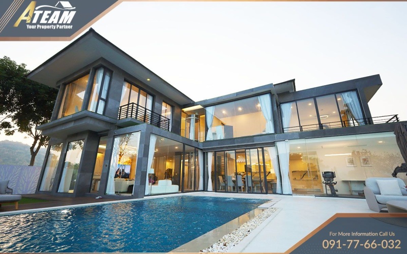 Phetchaburi, Cha Am, 4 Bedrooms, 5 Bathrooms, House / Villa, For Rent,0,2329, A-Team Real estate