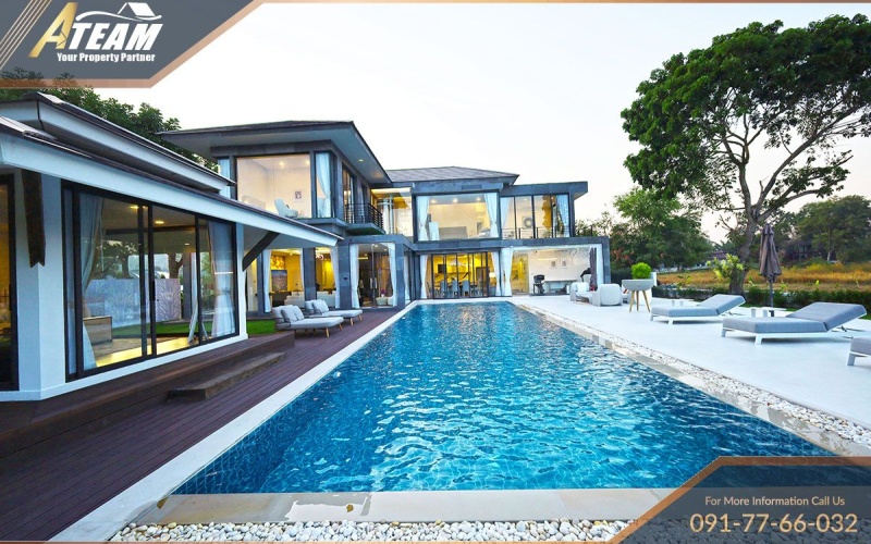 Phetchaburi, Cha Am, 4 Bedrooms, 5 Bathrooms, House / Villa, For Rent,0,2329, A-Team Real estate