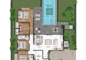Hua Hin, Thap Thai , 3 Bedrooms, 4 Bathrooms, House / Villa, For Sale, ,0,2331, A-Team Real estate