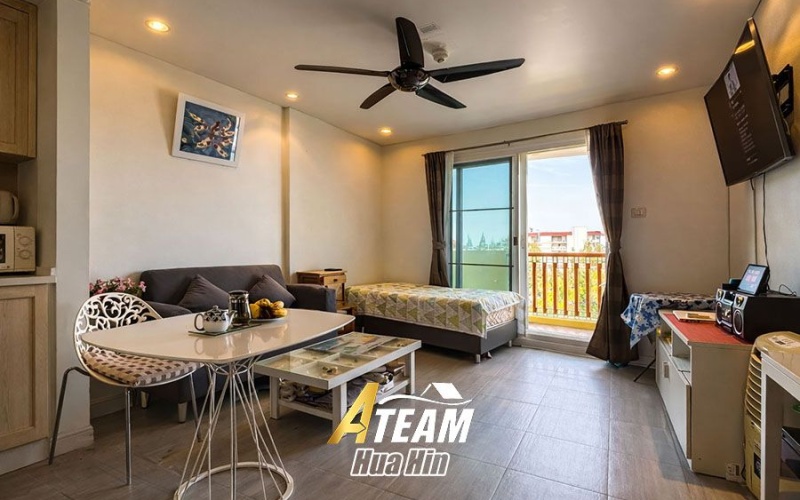 Mykonos Hua Hin, Hua Hin condo for sale, sea view condo Hua Hin, 1 bedroom condominium, Hua Hin property, beachside condo Thailand, investment property Hua Hin
