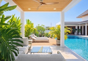 Hillside Hamlet 7, luxury villa Hua Hin, pool villa for sale Hua Hin, Chanote title villa, Hua Hin investment property, saltwater pool villa, gated community Hua Hin