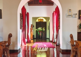 Exceptional 6-bedroom luxury pool villa on 3,200 sqm freehold land in Hunsa Residence, Nong Kae, Hua Hin. Ideal private estate or retreat.