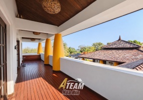 Exceptional 6-bedroom luxury pool villa on 3,200 sqm freehold land in Hunsa Residence, Nong Kae, Hua Hin. Ideal private estate or retreat.