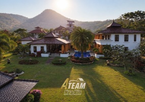 Exceptional 6-bedroom luxury pool villa on 3,200 sqm freehold land in Hunsa Residence, Nong Kae, Hua Hin. Ideal private estate or retreat.