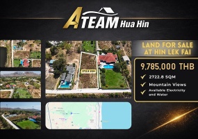 hua hin, Hin Lek Fai / Black Moutain , 0, 0, Land, For Sale, ,0,2402, A-Team Real estate