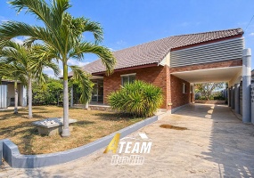 Wang Pong house for sale, Hua Hin house, single-story house Hua Hin, fully furnished house Thailand, Hua Hin property, house with plunge pool, garden view house Hua Hin