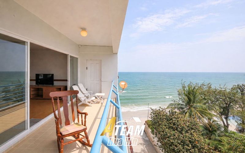 Baan SangChan Hua Hin, beachfront condo Hua Hin, condo for rent Hua Hin, sea view condo, beachfront rental Thailand, Hua Hin beachfront property, luxury condo Hua Hin, ATEAM Hua Hin