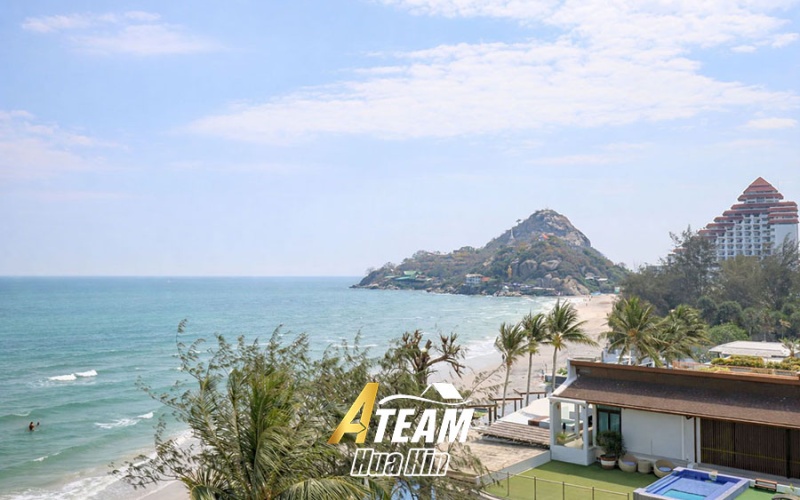 Baan SangChan Hua Hin, beachfront condo Hua Hin, condo for rent Hua Hin, sea view condo, beachfront rental Thailand, Hua Hin beachfront property, luxury condo Hua Hin, ATEAM Hua Hin