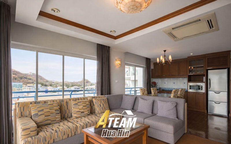 Baan SangChan Hua Hin, beachfront condo Hua Hin, condo for rent Hua Hin, sea view condo, beachfront rental Thailand, Hua Hin beachfront property, luxury condo Hua Hin, ATEAM Hua Hin